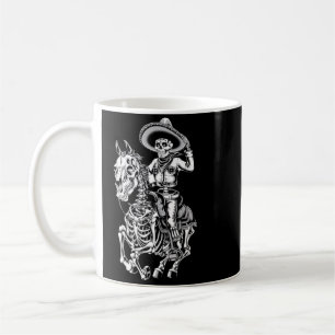 Mens Mexico Vintage Skeleton Dia De Los Muertos Coffee Mug
