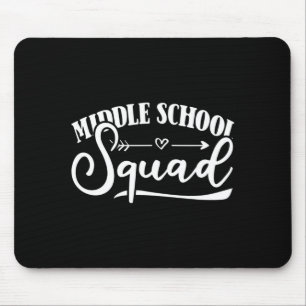 Mens middle school squad teacher performance mouse pad