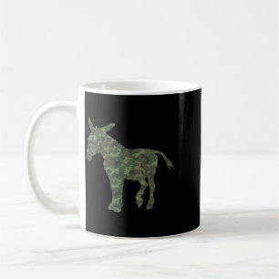 Mens Military Camo Print Jack Mule Veteran Men Coffee Mug