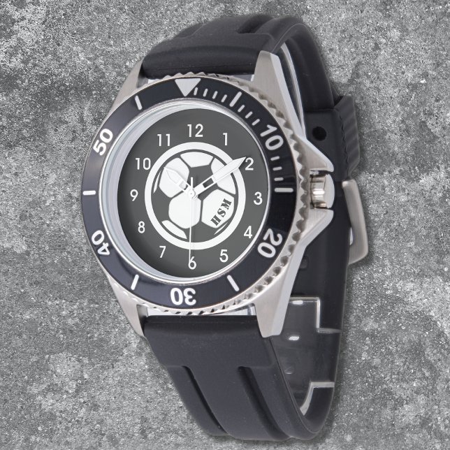 Men's Monogram Soccer Watch Black (Creator Uploaded)