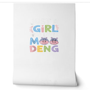 Mens MooDeng Just a Girl Who Loves Moo Deng Funny  Wallpaper