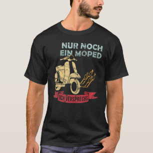 Mens Moped 2 Stroke Anch Ein Moped Vintage Fans T-Shirt