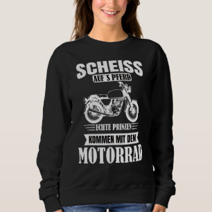 Mens Motorcyclists Bikers Come With A Motorcycle Sweatshirt