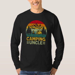 Mens Mountain Vintage Camping Uncle Father's Day T-Shirt