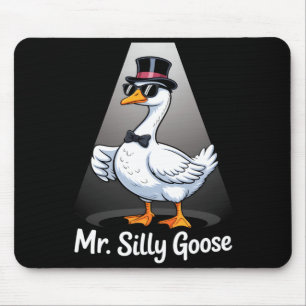 Mens mr silly goose gettin' loose bridge to be mouse pad