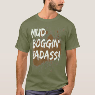 Mens Mud Bogging Mudding Shirt Mud Racing Fan T