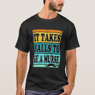 Mens Murse Male Nurse Ts For Men RN Funny Nurse T-Shirt