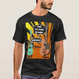 Mens Musician Joke Father's Day For Guitarist Ukul T-Shirt