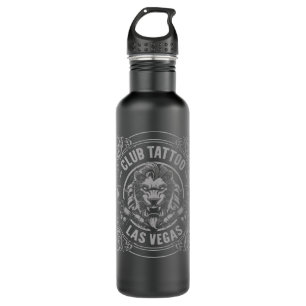 Mens My Favorite Club Tattoo Lion Las Vegas Bennin 710 Ml Water Bottle