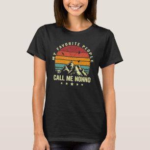 Mens My Favorite People Call Me Nonno Cool Father' T-Shirt