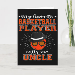 Mens My Favorite Sketll Player Calls Me Uncle - Sp Card