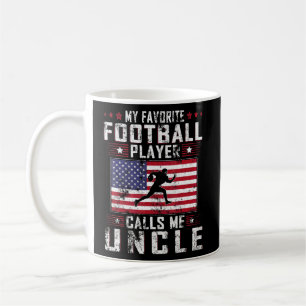Mens My Favourite Football Player Calls Me Uncle F Coffee Mug