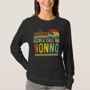 Mens My Favourite People Call Me Nonno Dad Father T-Shirt