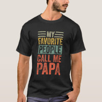 Mens My Favourite People Call Me Papa Vintage Funn