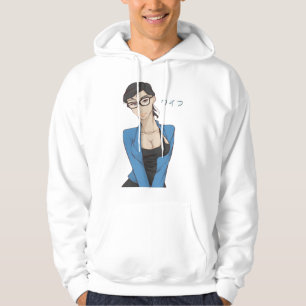 Mens My Favourite Waifu Mia Khalifa Funny Graphic  Hoodie