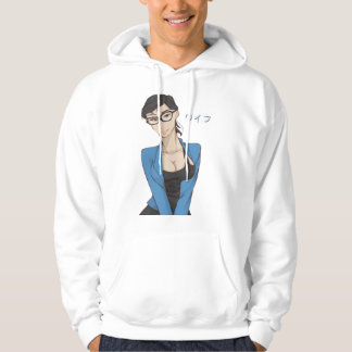 Mens My Favourite Waifu Mia Khalifa Funny Graphic Hoodie