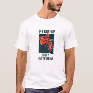 Mens My Guitar Is My Best Friend - Guitarist T-Shirt