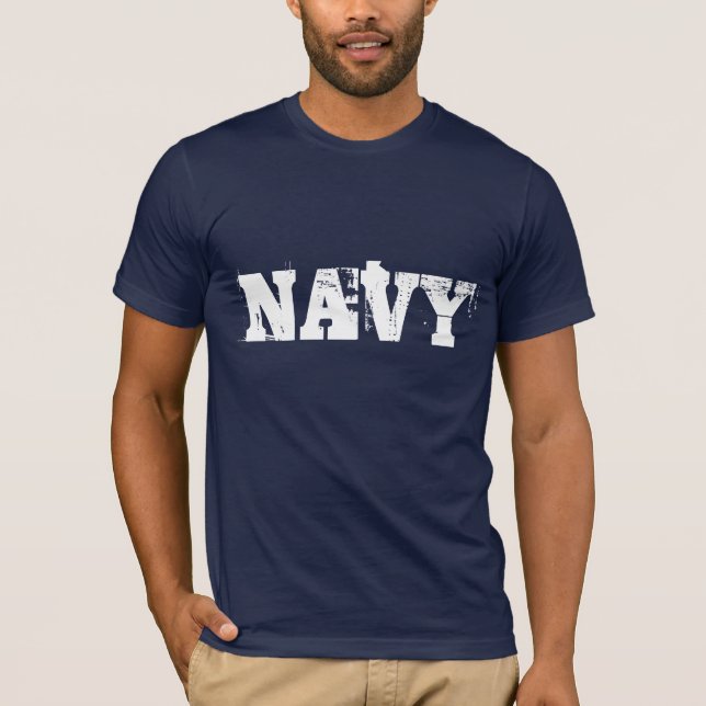 Men's Navy T-Shirt (Front)