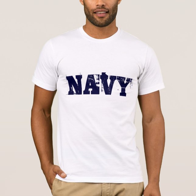 Men's Navy T-Shirt (Front)