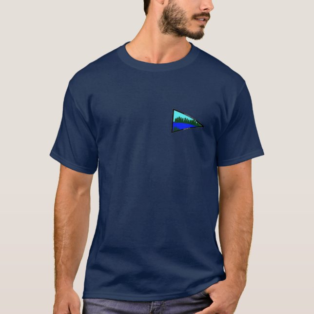 Men's Navy Tshirt (Front)