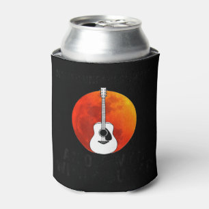 Mens Never underestimate an old man with a Guitar Can Cooler