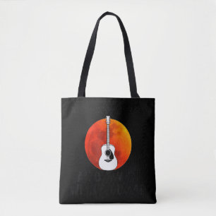 Mens Never underestimate an old man with a Guitar Tote Bag