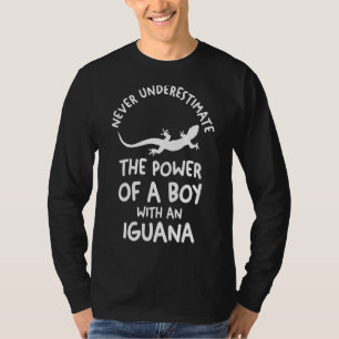 Mens Never Underestimate The Power Of A Boy Who Lo T-Shirt