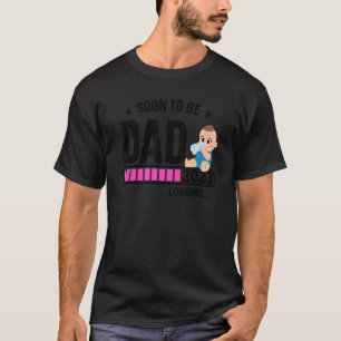 Mens New Dad 1st Time Dad Est 2023 Promoted To Dad T-Shirt