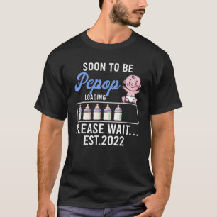 Mens New Grandpa Pregnancy Announcement Soon To B T-Shirt