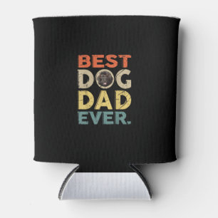 Mens Newfoundland Best Dog Dad Ever Fars Day Can Cooler