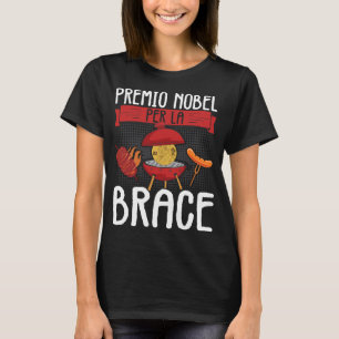 Mens Nobel Prize for Embers gift barbeque men gril T-Shirt