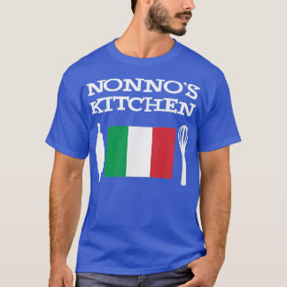 Mens Nonno's Kitchen Italian Grandpa T-Shirt
