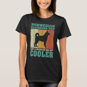 Mens Norwegian Elkhound Dad Like A Regular Dad Fat T-Shirt