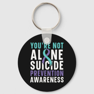 Mens Not Alone Depression Prevention Awareness Key Ring