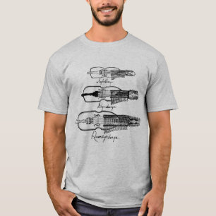 Men's Nyckelharpa light T-shirt