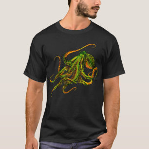 Men's Octopus T-Shirt - Amazing Marine Life Tee