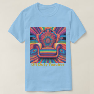 Men's Off Duty Teacher Armchair T-Shirt