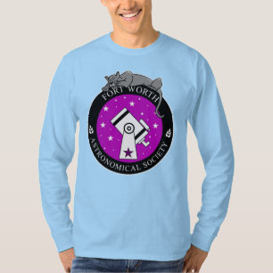 Men's Official Logo Long Sleeve Blue T-Shirt