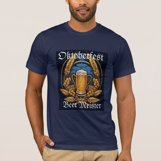 Men's Oktoberfest Beer Meister T-Shirt (Front)