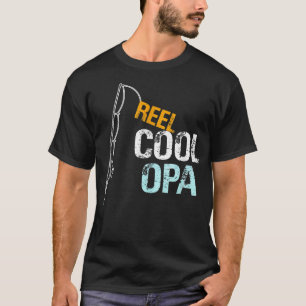 Mens Opa Gift from Granddaughter Grandson Reel Coo T-Shirt