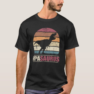 Mens Opasaurus T rex Dinosaur Family Matching Opa T-Shirt