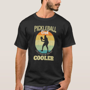 Mens Paddleball Paddle Father Pickle Ball Player P T-Shirt