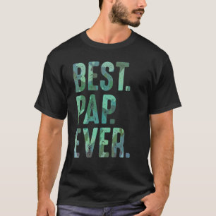 Mens Pap  From Grandchildren For Grandpa Men Best  T-Shirt