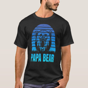 Mens Papa Bear Father Day Quote Saying 2 T-Shirt