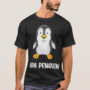 Mens Papa Penguin Cute Penguins Lover Spirit Anima T-Shirt
