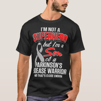 Mens Parkinsons Disease Awareness Son Hero T-Shirt