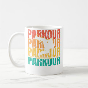 Mens Parkour Freerunning Coffee Mug