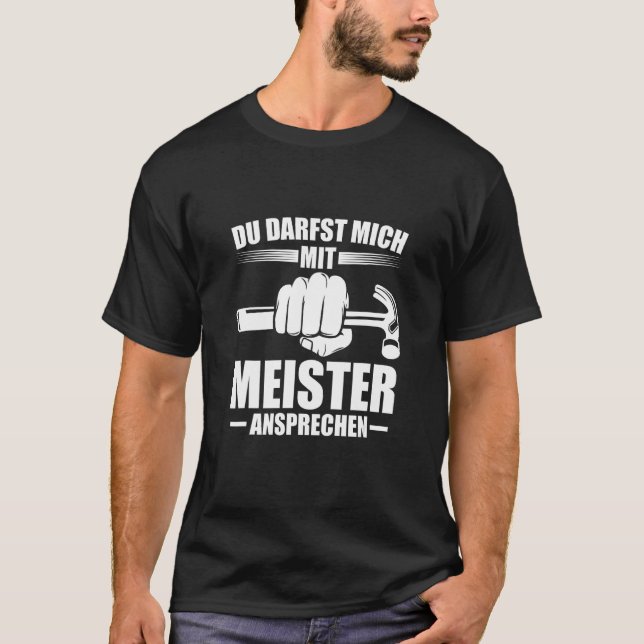 Mens Passed master exam craftsman carpenter s mast T-Shirt (Front)