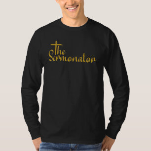 Mens Pastor Pastor Minister The Sermonator Youth T-Shirt