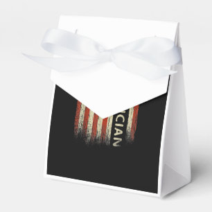 Mens Patriotic Electrician Gifts American Usa Flag Favour Box
